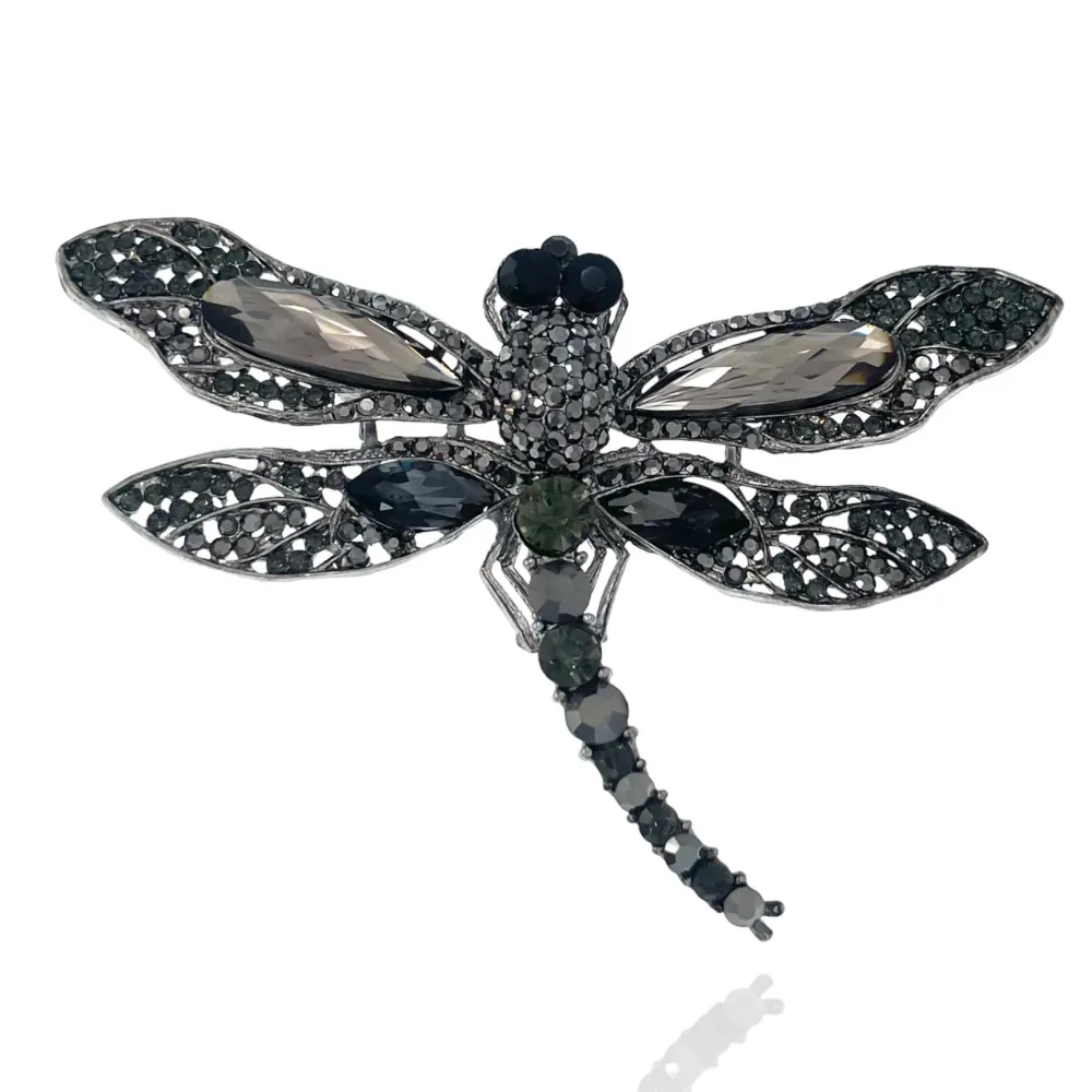 Spilla Grossa con Pietre Colorate - SPM-321-197 10mm