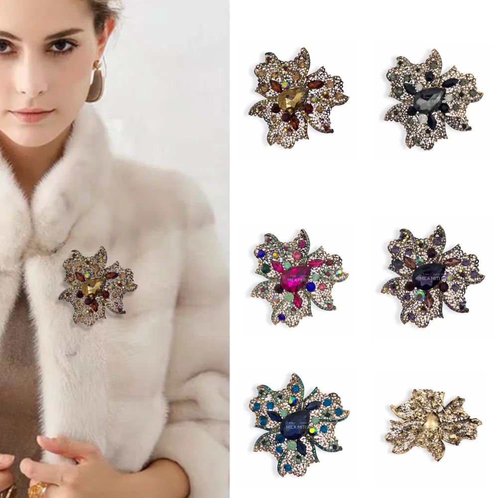 SPM312-169-Fiore-Spilla Grossa - SPM-321-263