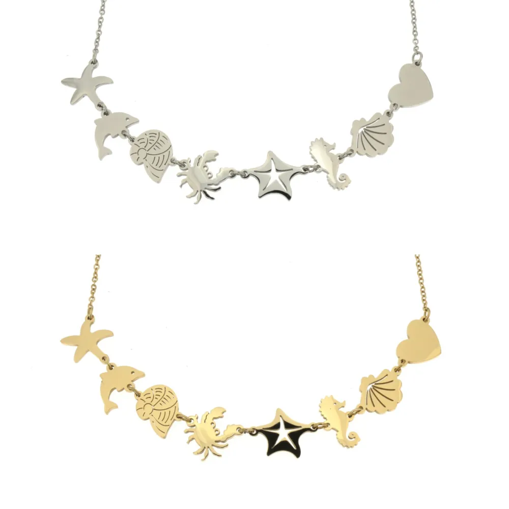 BAC-Soggetti Mare 5375 - Bracciale in Acciaio con Chiusura_2