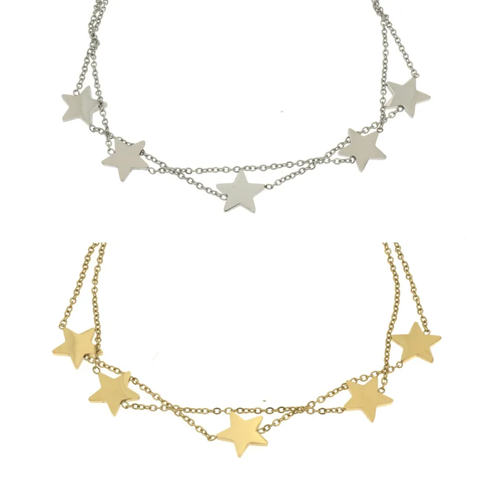 BAC-Stella 5401 - Bracciale Doppio Filo in Acciaio_2