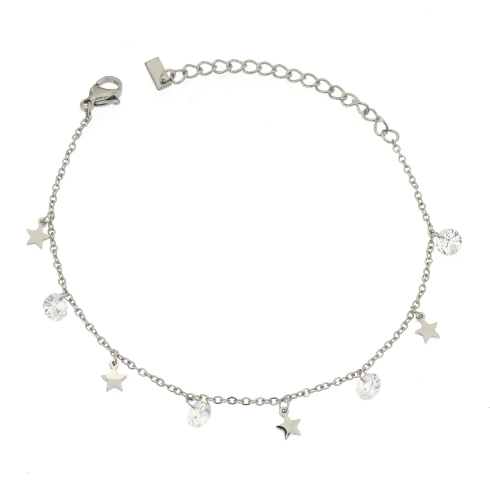BAC-Stelle e e P.luci 5323-Bracciale in Acciaio_Argento_1