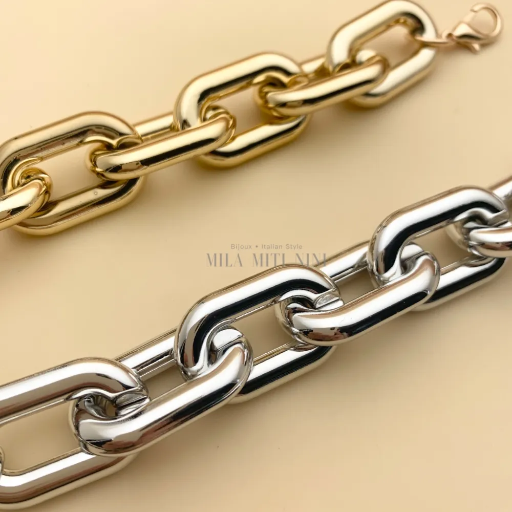 BMC7769-Catena -Bracciale Corta in Plastica_2