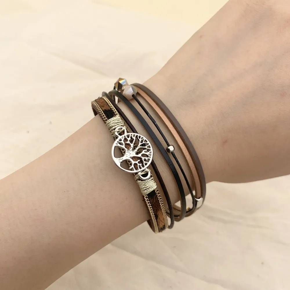 BPM176-167-Multifili Animalier con Charmes- 6 Pz Bracciali_2