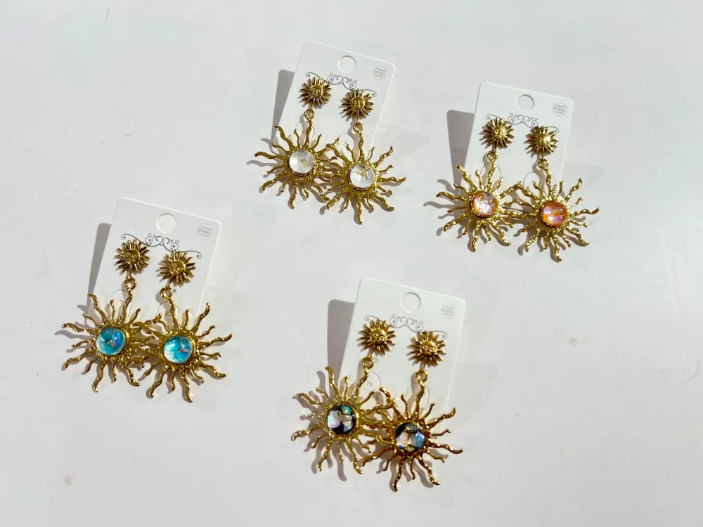 Sole-Orecchini in Acciaio - OR-794-39