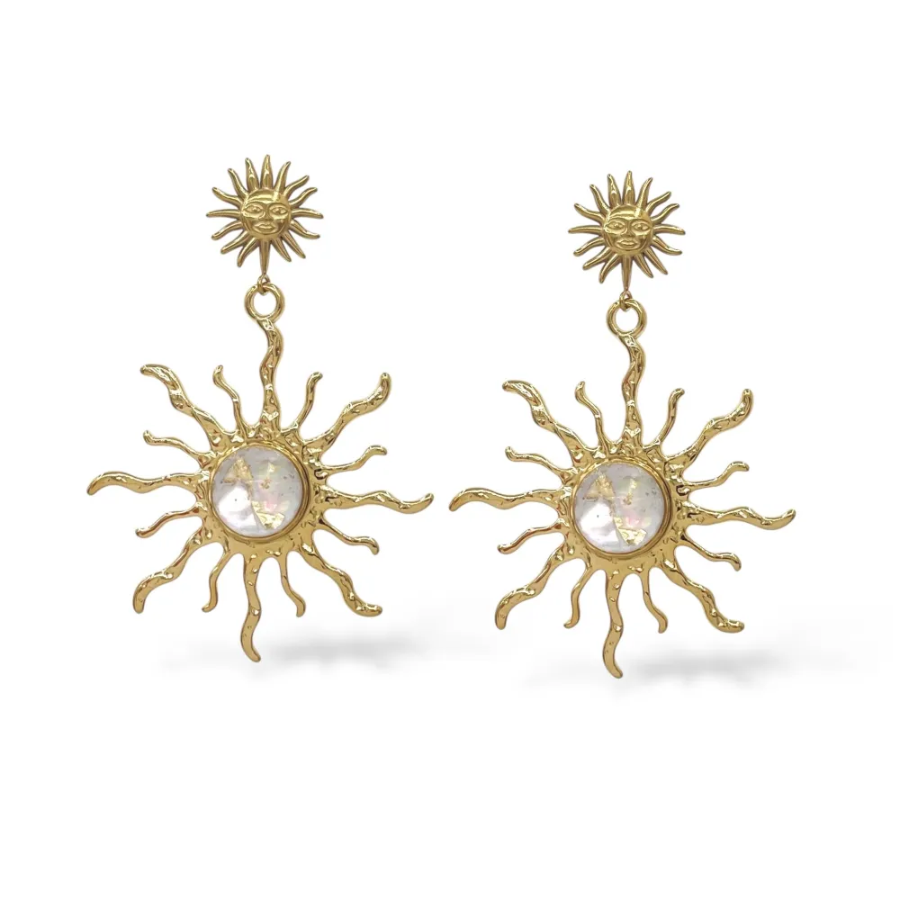 Sole-Orecchini in Acciaio - OR-794-39