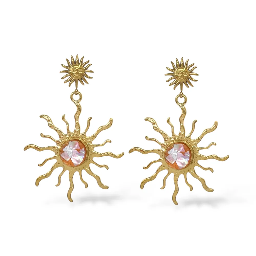 Sole-Orecchini in Acciaio - OR-794-39