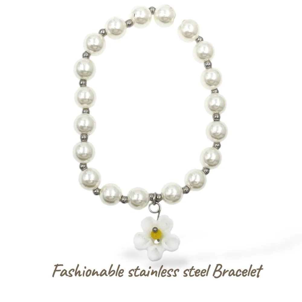 Set 3pz Limone -Bracciale Elastico in Acciaio - BR-732-535