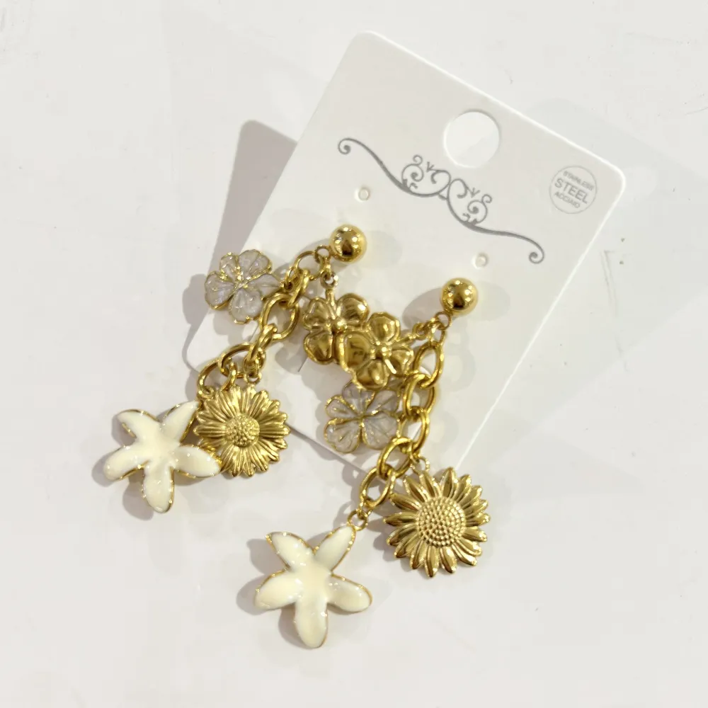 Fiore -Orecchini in Acciaio - OR-732-567