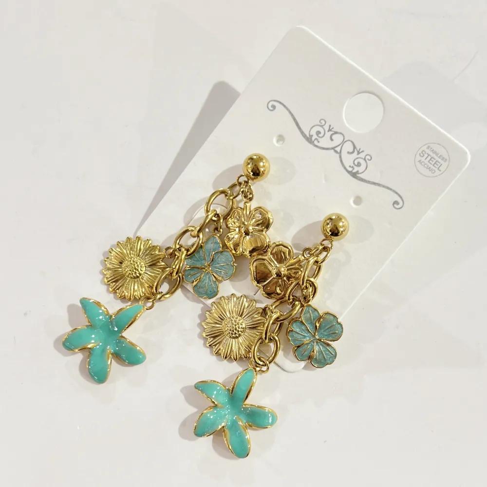 Fiore -Orecchini in Acciaio - OR-732-567