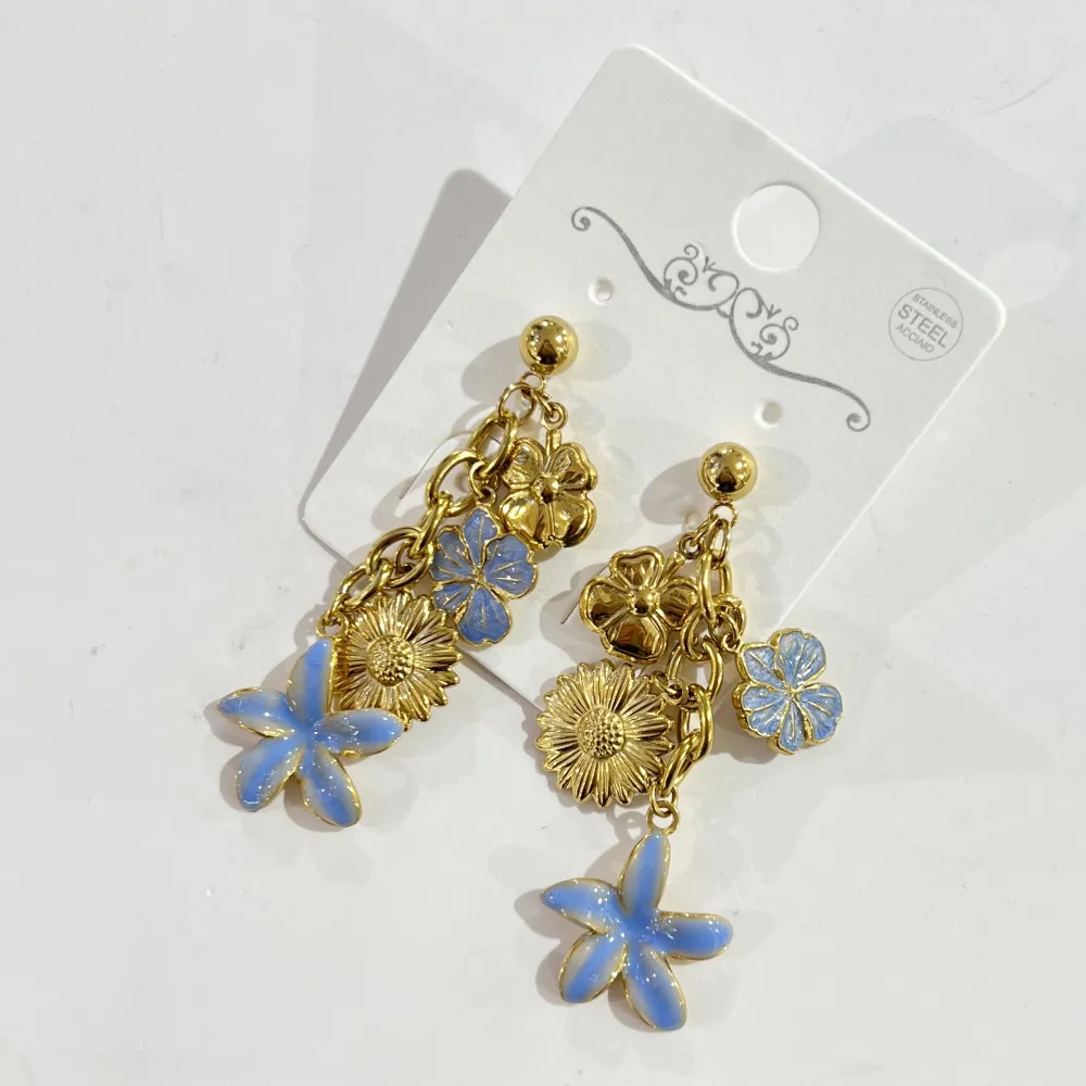 Fiore -Orecchini in Acciaio - OR-732-567