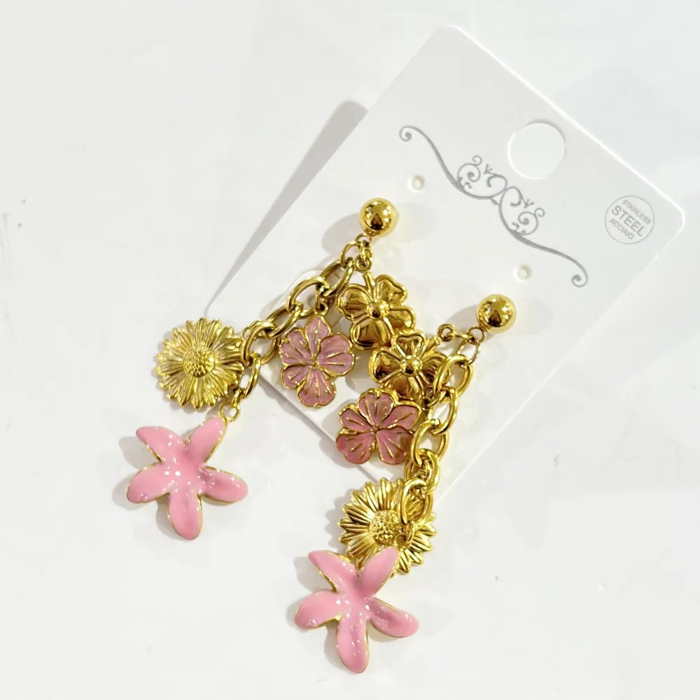 Fiore -Orecchini in Acciaio - OR-732-567