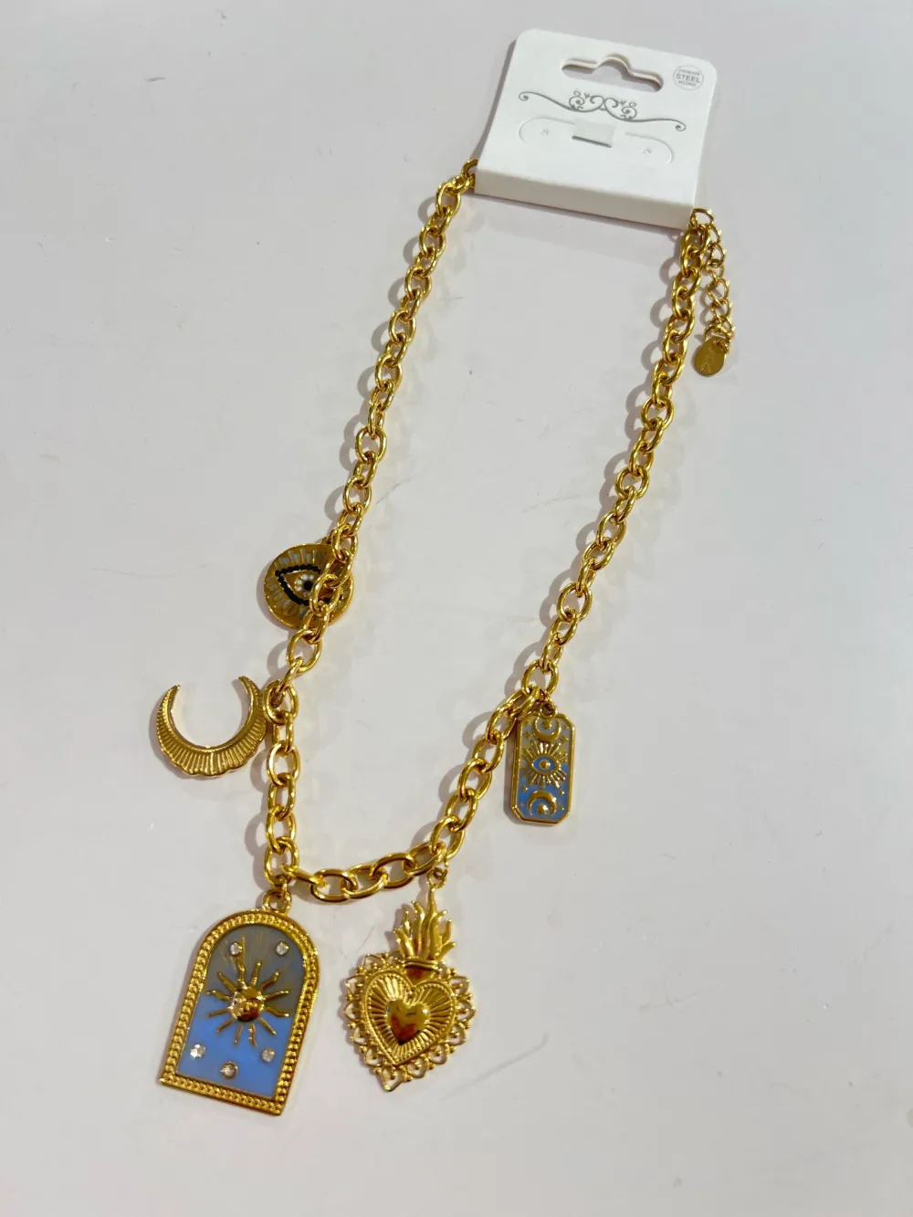 Sole-Collana Corta in Acciaio - CL-732-578