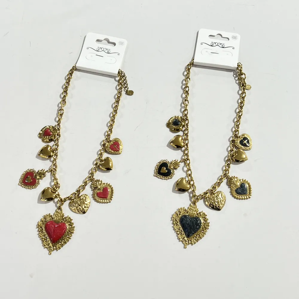 Sacro Cuore -Collana Corta in Acciaio - CL-732-576