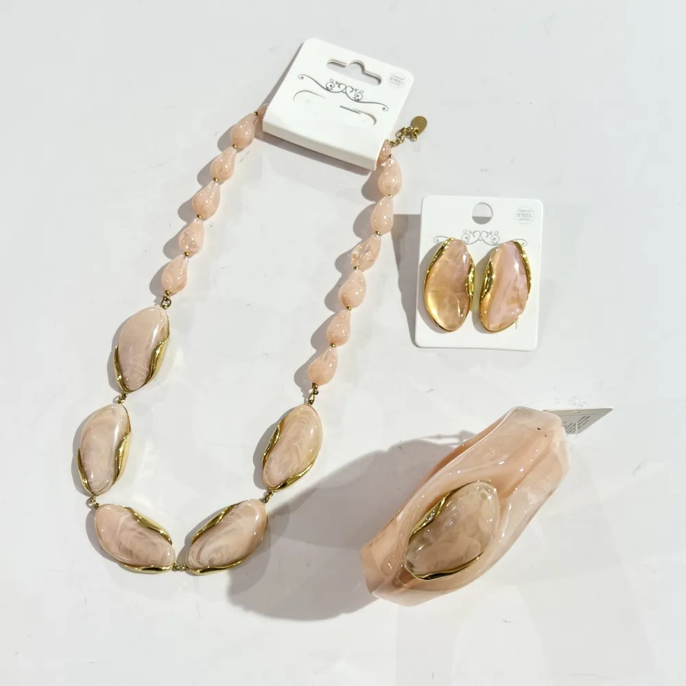 Ovale-Collana Corta in Acciaio - CL-732-599