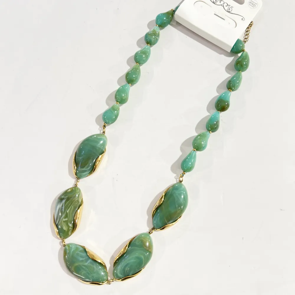 Ovale-Collana Corta in Acciaio - CL-732-599