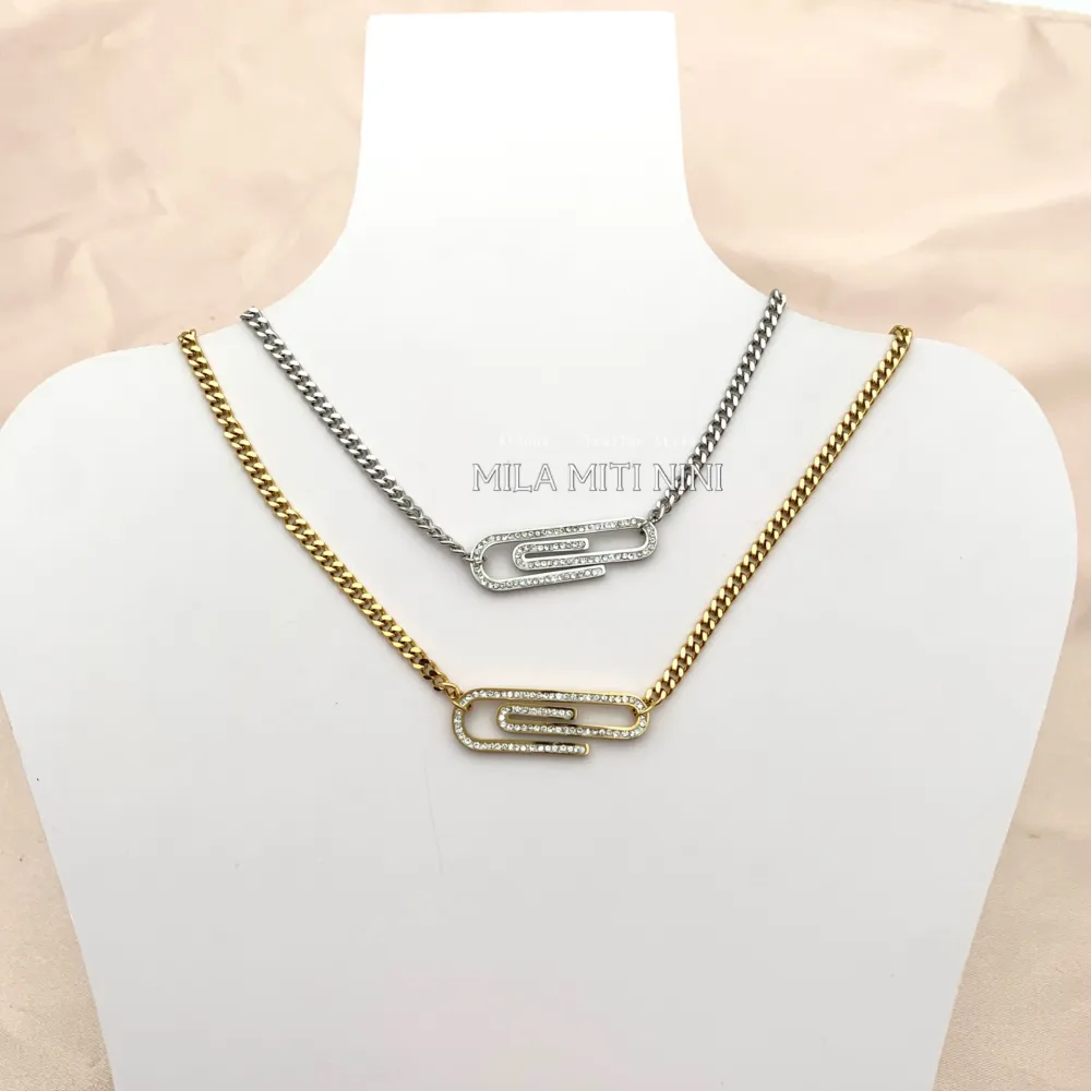 CAC413-1578-Grafetta-Collana Corta in Acciaio_2