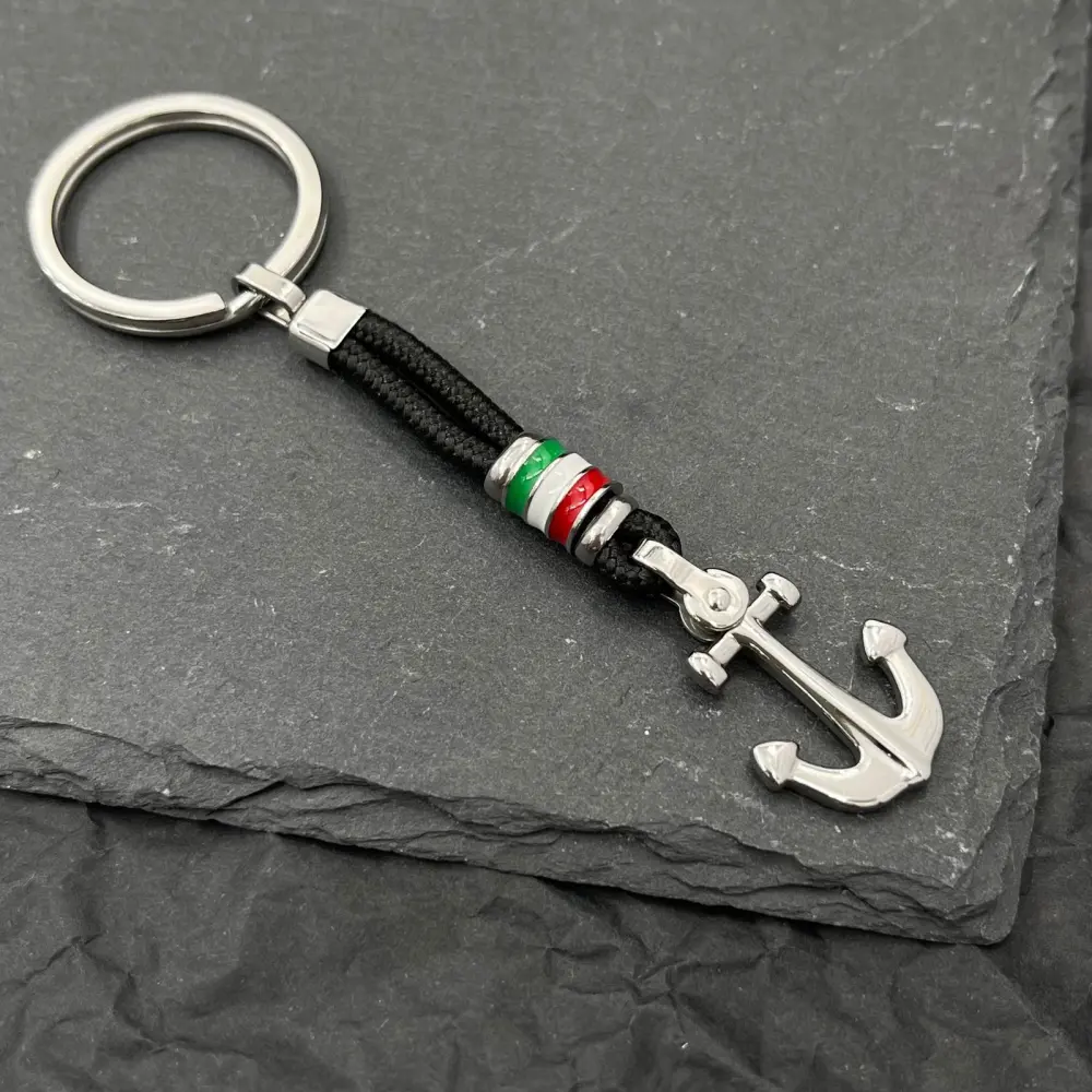 A'ncora-Portachiavi in Acciaio da Uomo - PO-600-H146