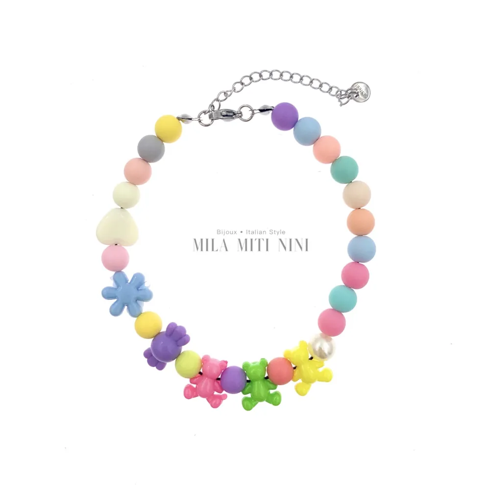 KAV176-385-Orsetto- 12Pz Cavigliere in Acciaio