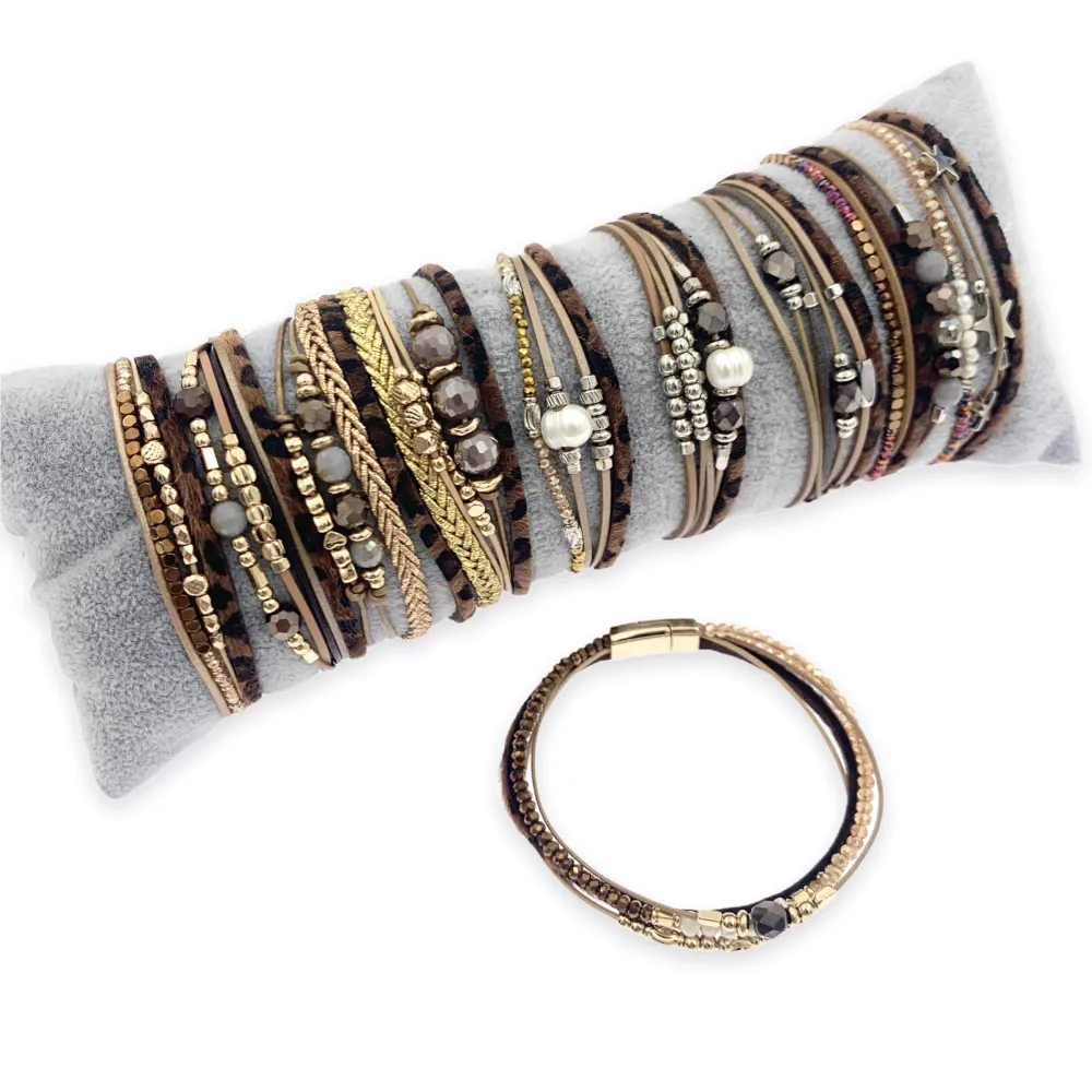 BPM176-196-Multifili con Charmes- 10 Pz Bracciali