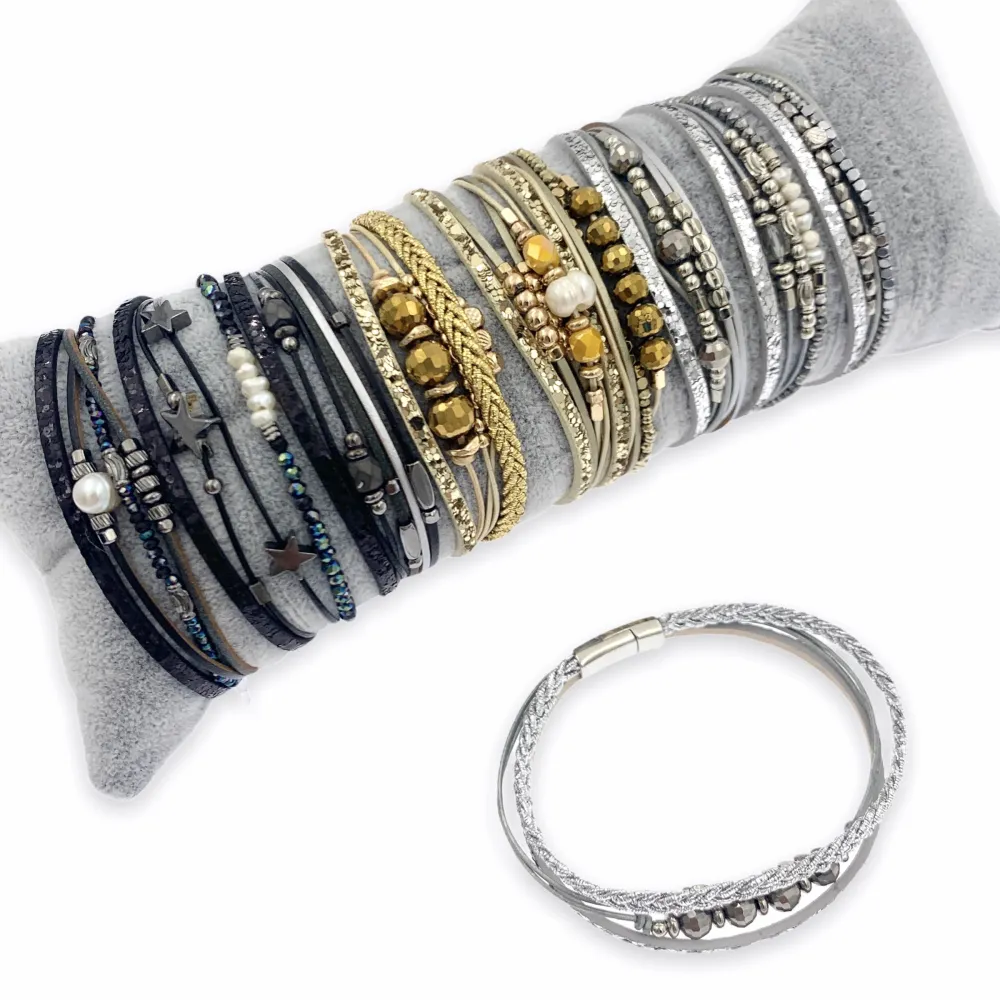 BPM176-200-Multifili con Charmes- 10 Pz Bracciali