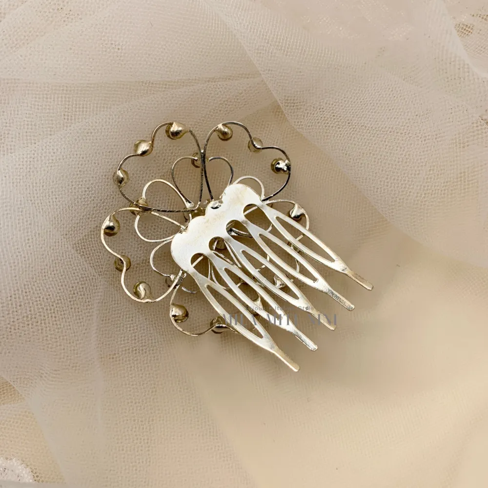 AXC109-2-Pettine Fiore- Acccessori per Capelli