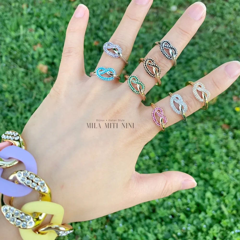 AMR0204-Nodo-12 Pz Anelli Regolabili