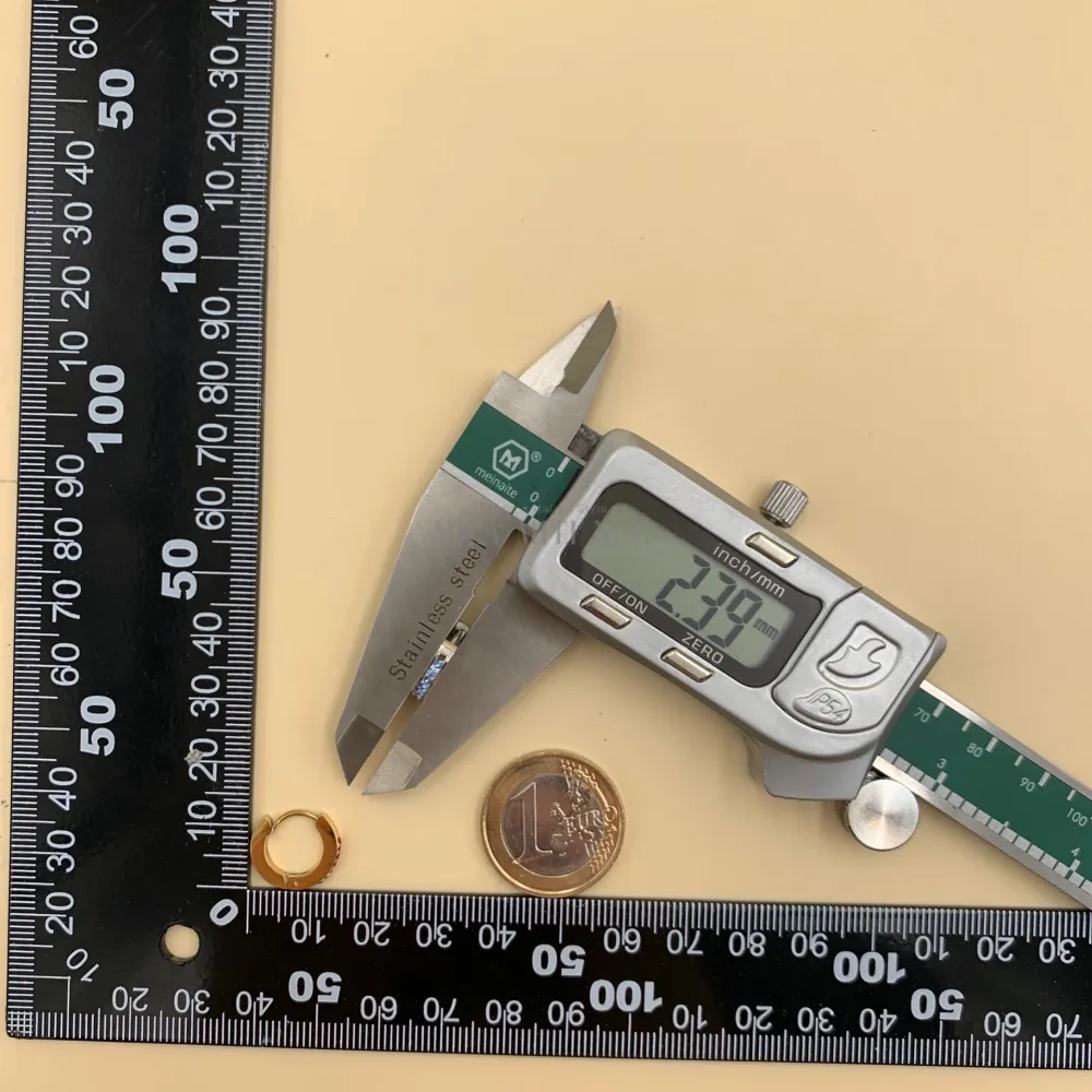 OPA450-344-343-Cerchio Quadrato Colorato  2x9 con Strass-12 Pai