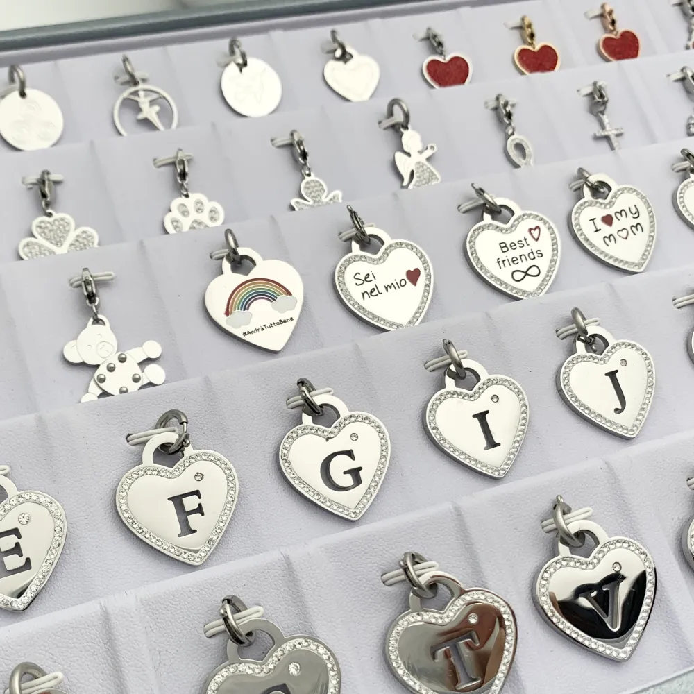 CIO4126-Orsetto - Ciondolo in Acciaio