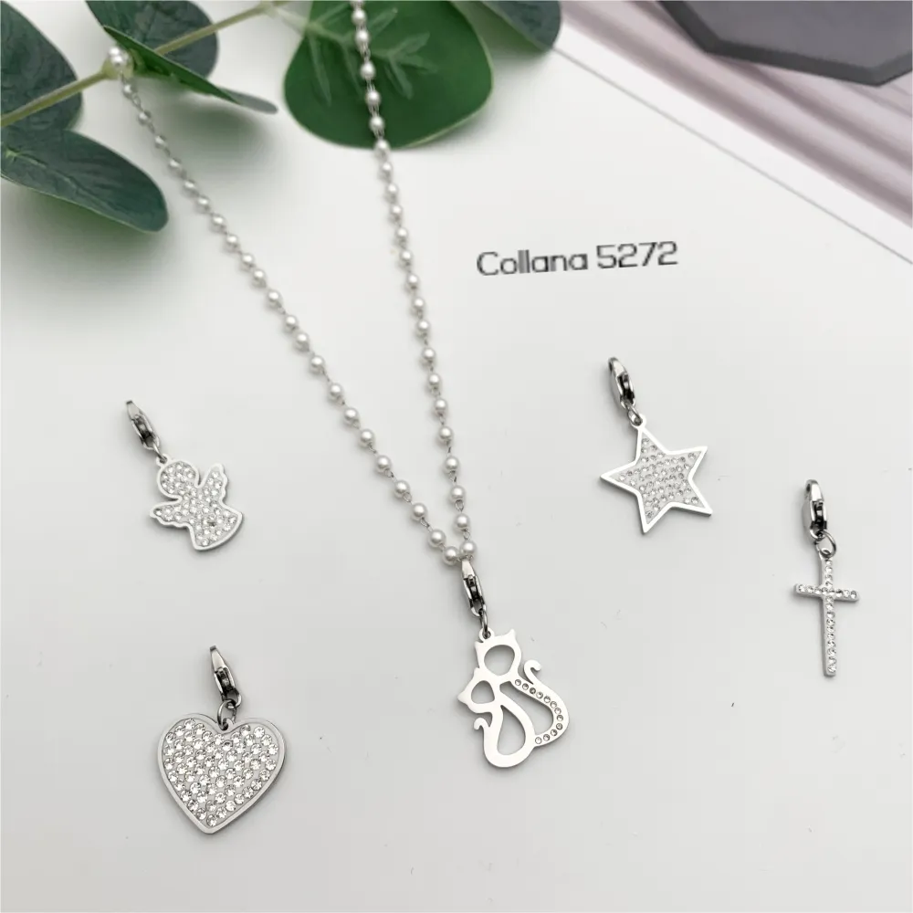 CIO4132-Angelo- Ciondolo in Acciaio