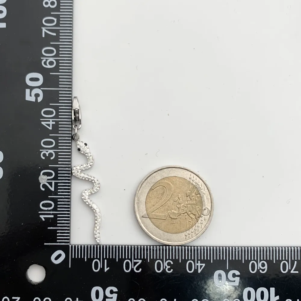 CIO7633-Serpente- Ciondolo in Acciaio