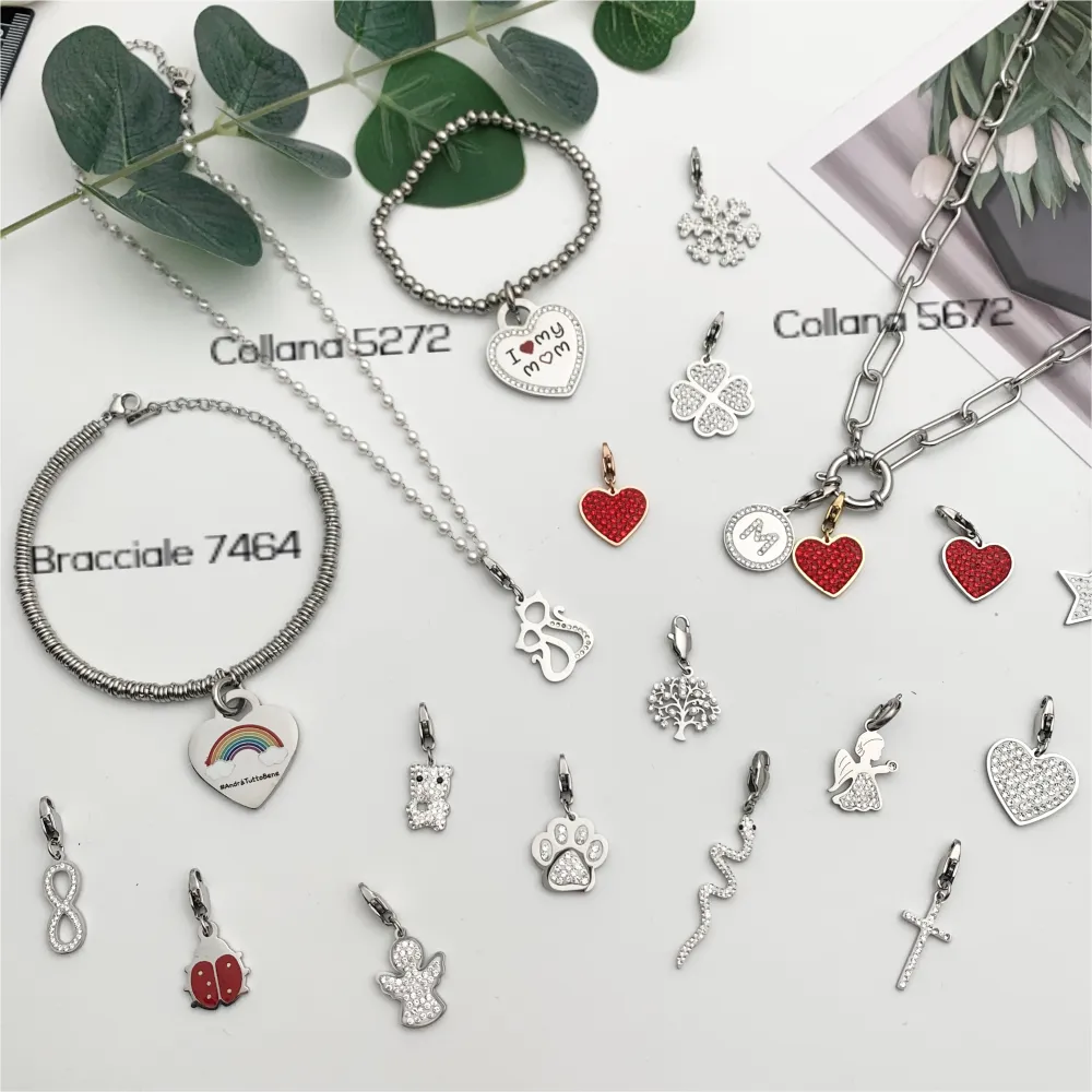 CIO7633-Serpente- Ciondolo in Acciaio