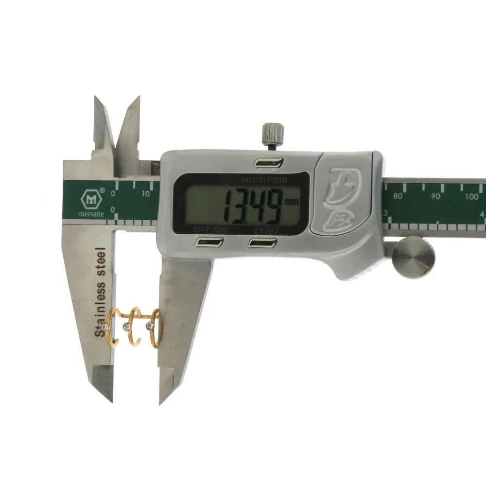 PCA4020-Cerchi Tris con P.Luce- Orecchini in Acciaio