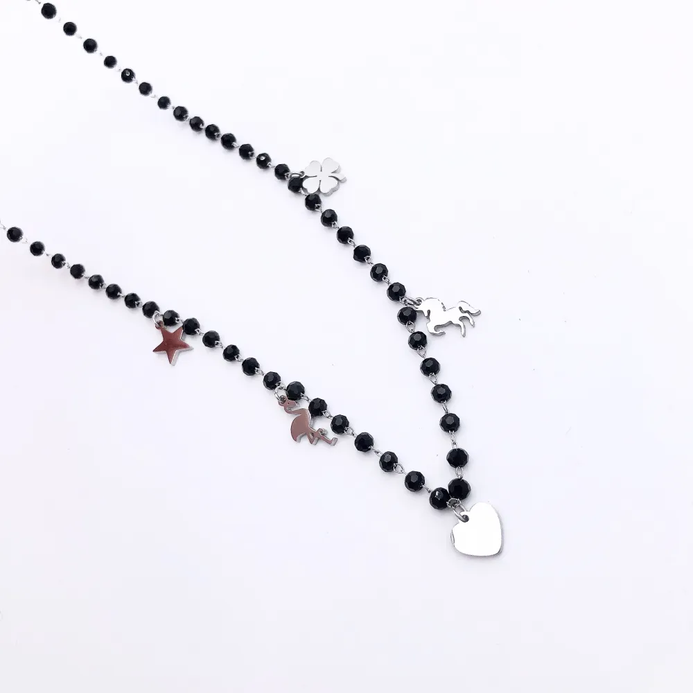 VCAC Unicorno fenicottero mix  catena rosario 6640