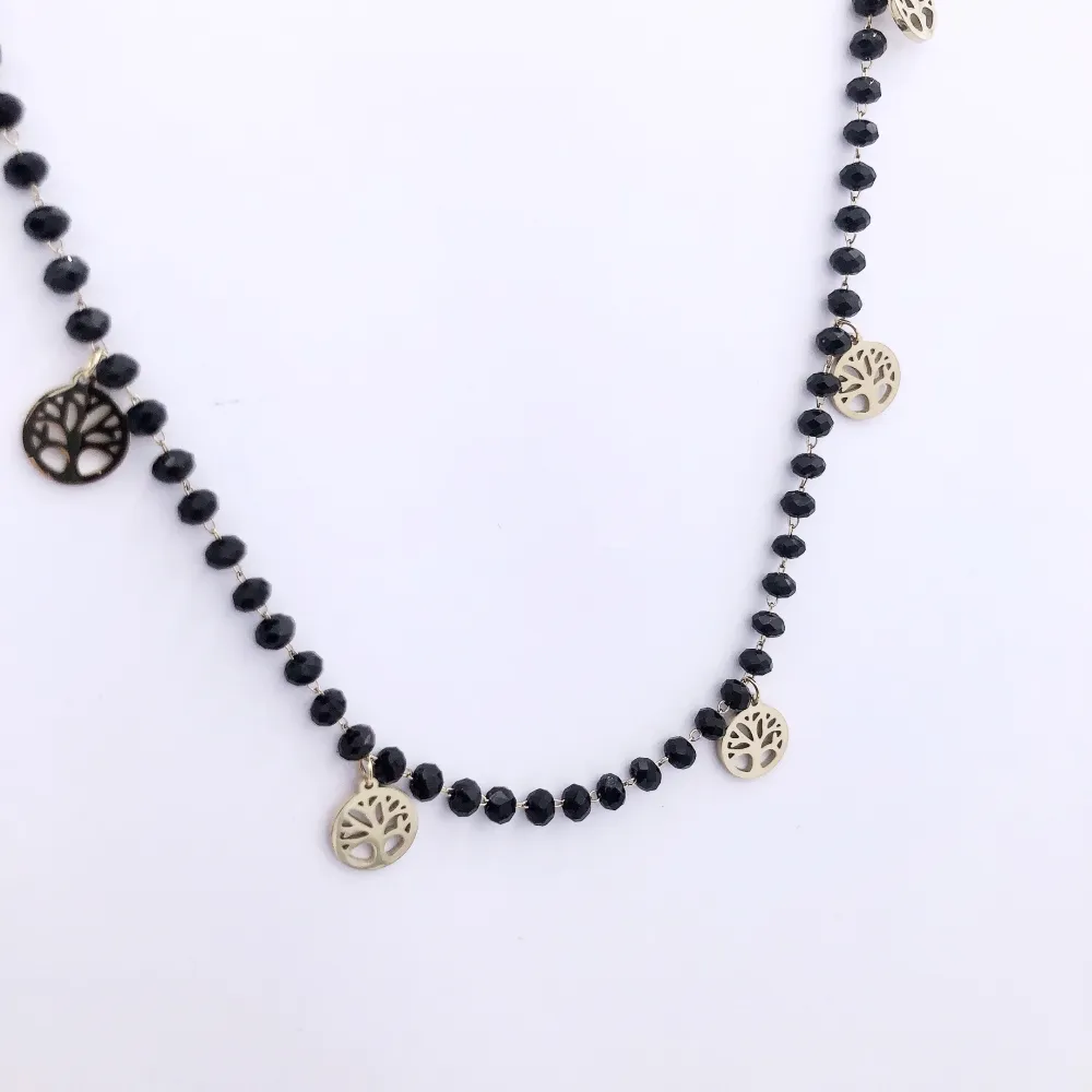 VCAC Albero della vita catena rosario 6631  - Collana acciaio