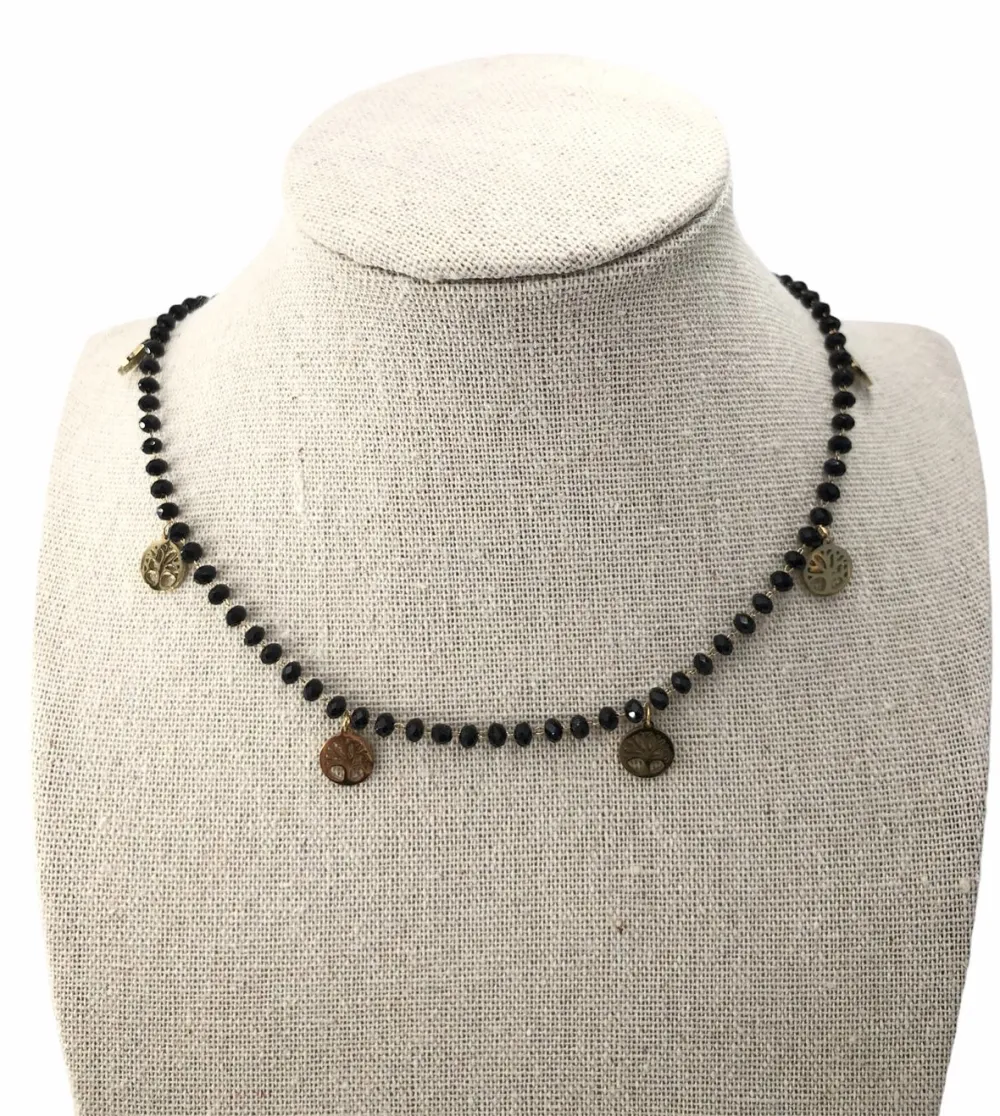 VCAC Albero della vita catena rosario 6631  - Collana acciaio