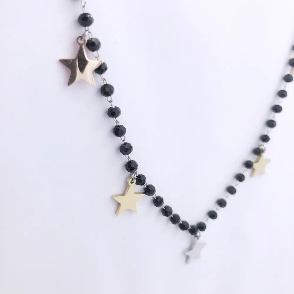 VCAC Stelle catena rosario 6627  - Collana acciaio