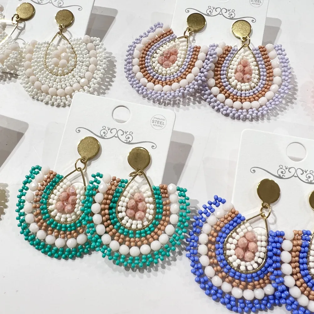 Cerchio Goccia-Orecchini Moda - OR-428-33