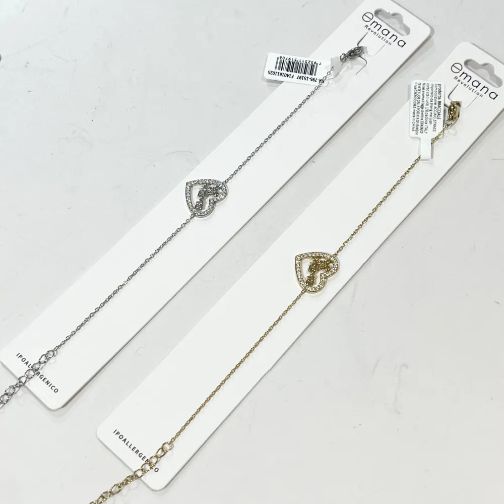 Mama-Bracciale in Acciaio e Zirconia - BR-795-15197