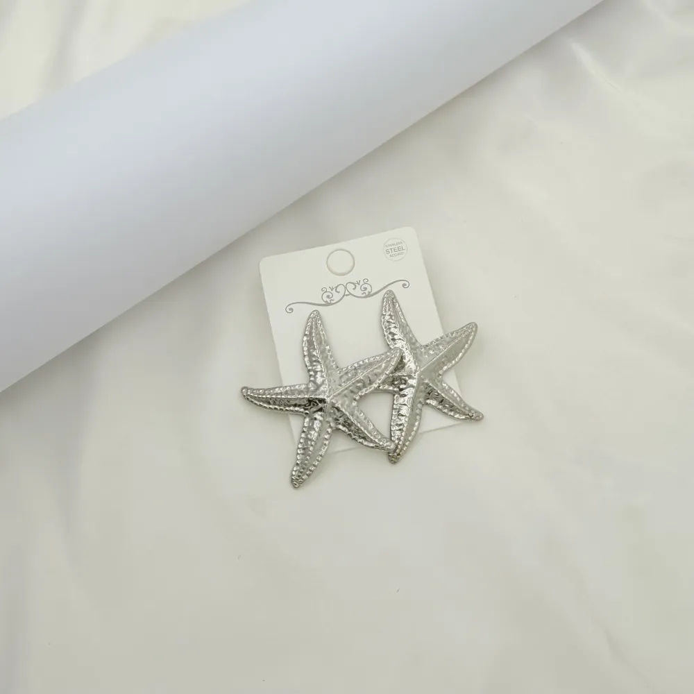 Stella Marina Grande-Orecchini in Acciaio - OR-774-01