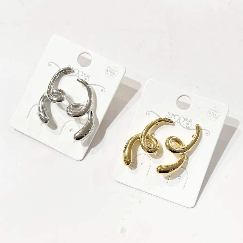 Filo -Orecchini in Acciaio - OR-774-97