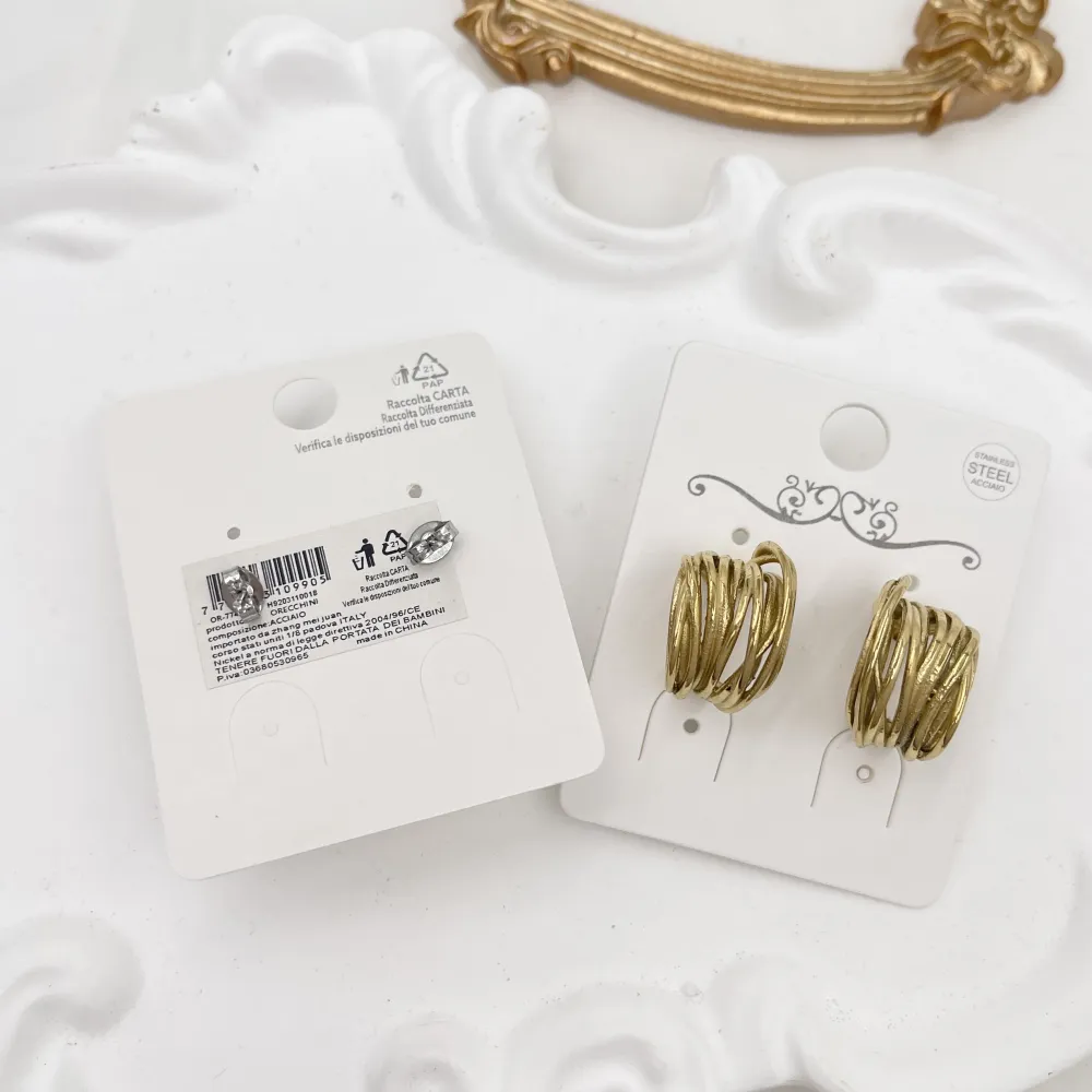 Cerchio -Orecchini in Acciaio - OR-774-99 -413-99