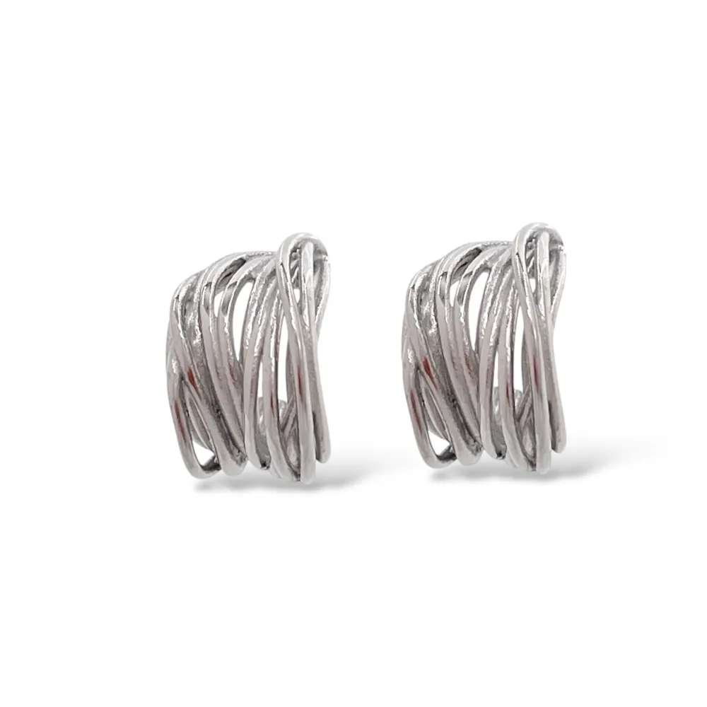 Cerchio -Orecchini in Acciaio - OR-774-99 -413-99