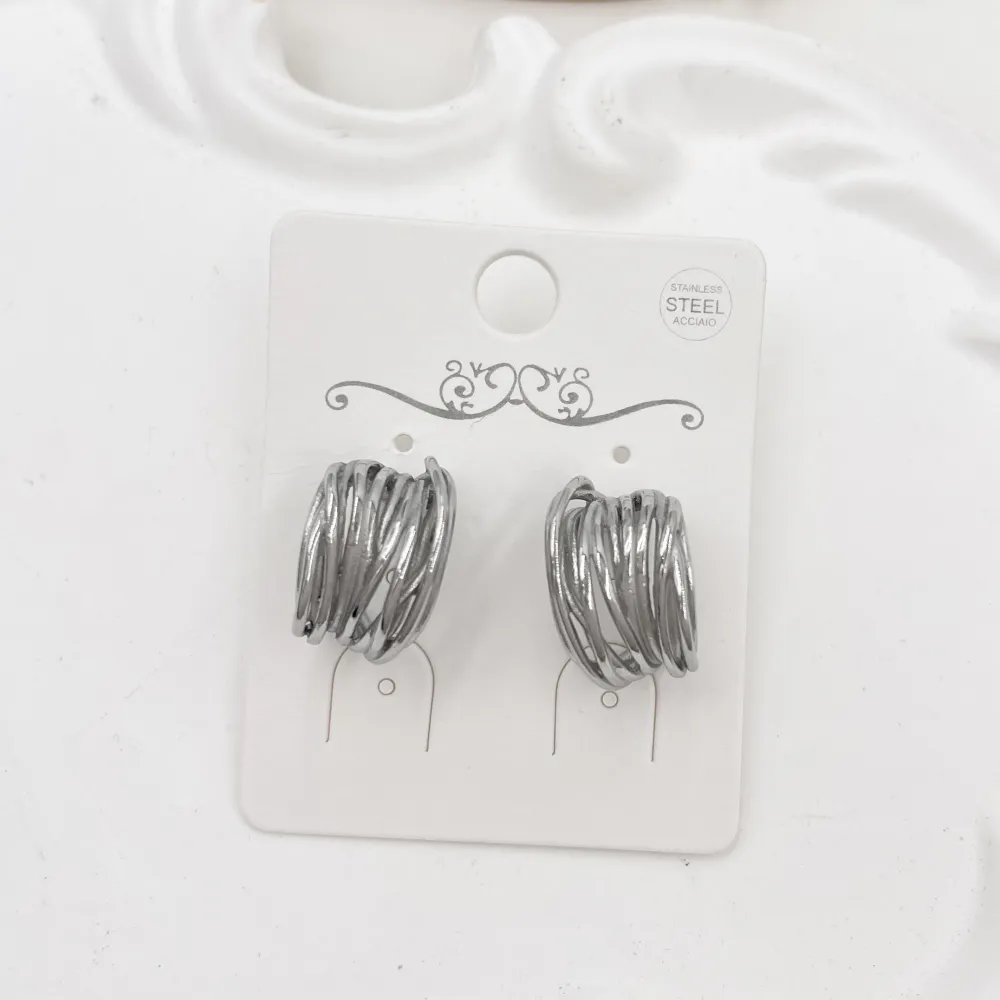 Cerchio -Orecchini in Acciaio - OR-774-99 -413-99