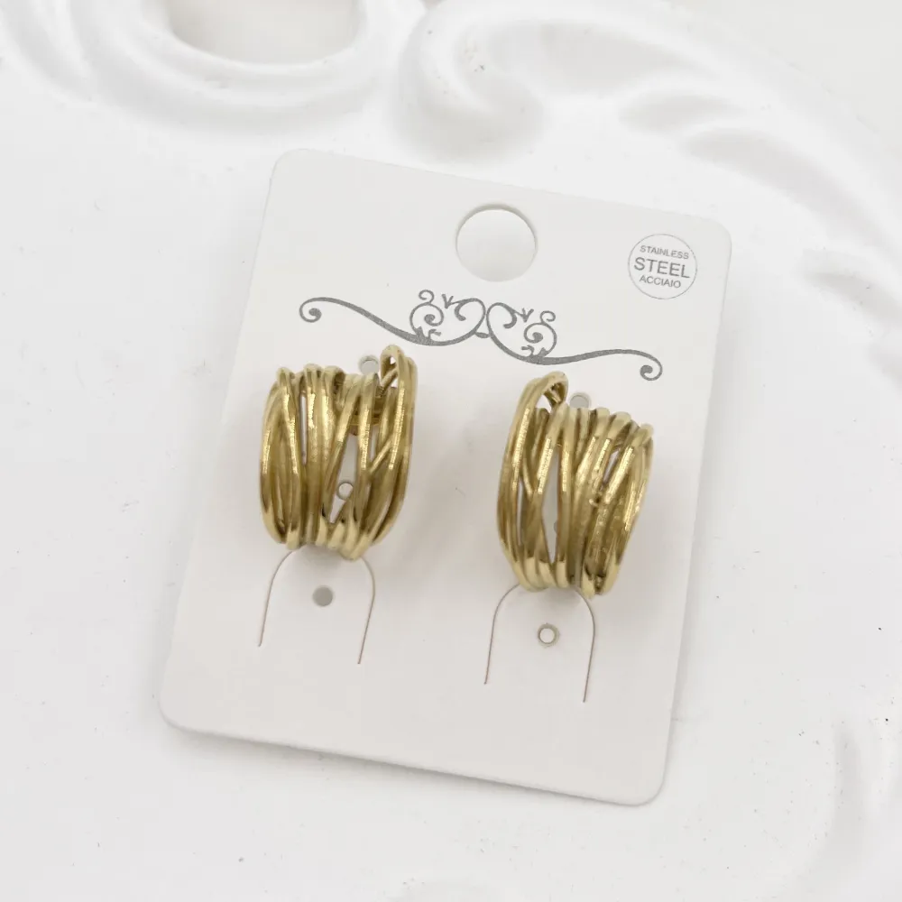 Cerchio -Orecchini in Acciaio - OR-774-99 -413-99