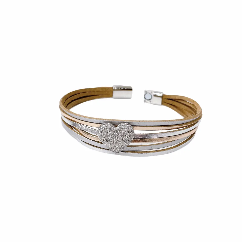 10Pz Bracciali +Cuscino in Omaggio - BPM176-168-Multifili con Charmes-10 Pz Bracciali
