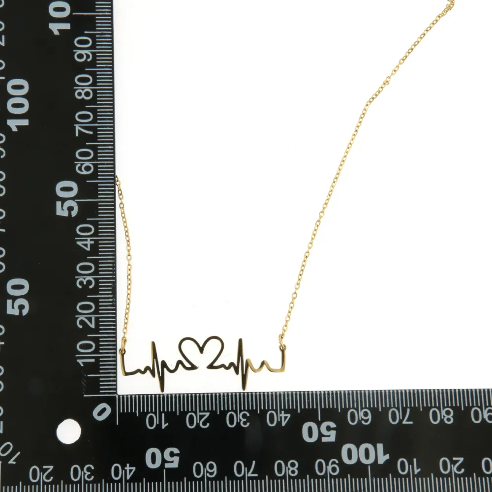 CAC7225-Battito Cuore - Collana Girocollo in Acciaio_2