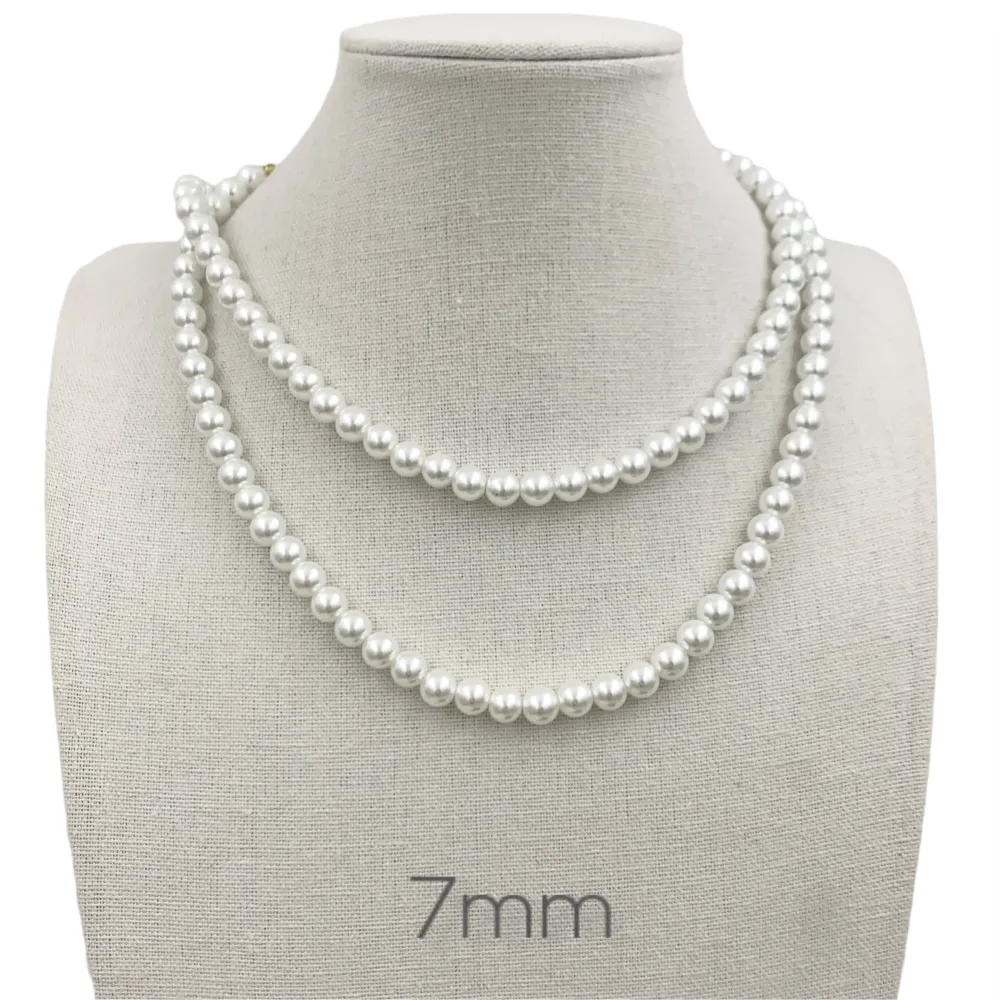 CAC7242-Perla 7 mm - Collana Corta in Acciaio_2