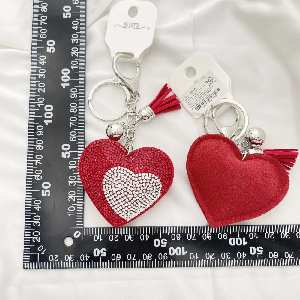 Mix Cuore love -Portachiavi Similpelle e Strass - PKM-146-001