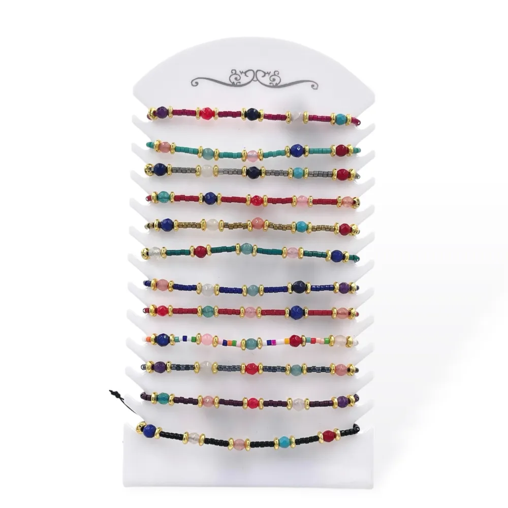 Perline -12pz Bracciali con Elastico - BPM-480-R20