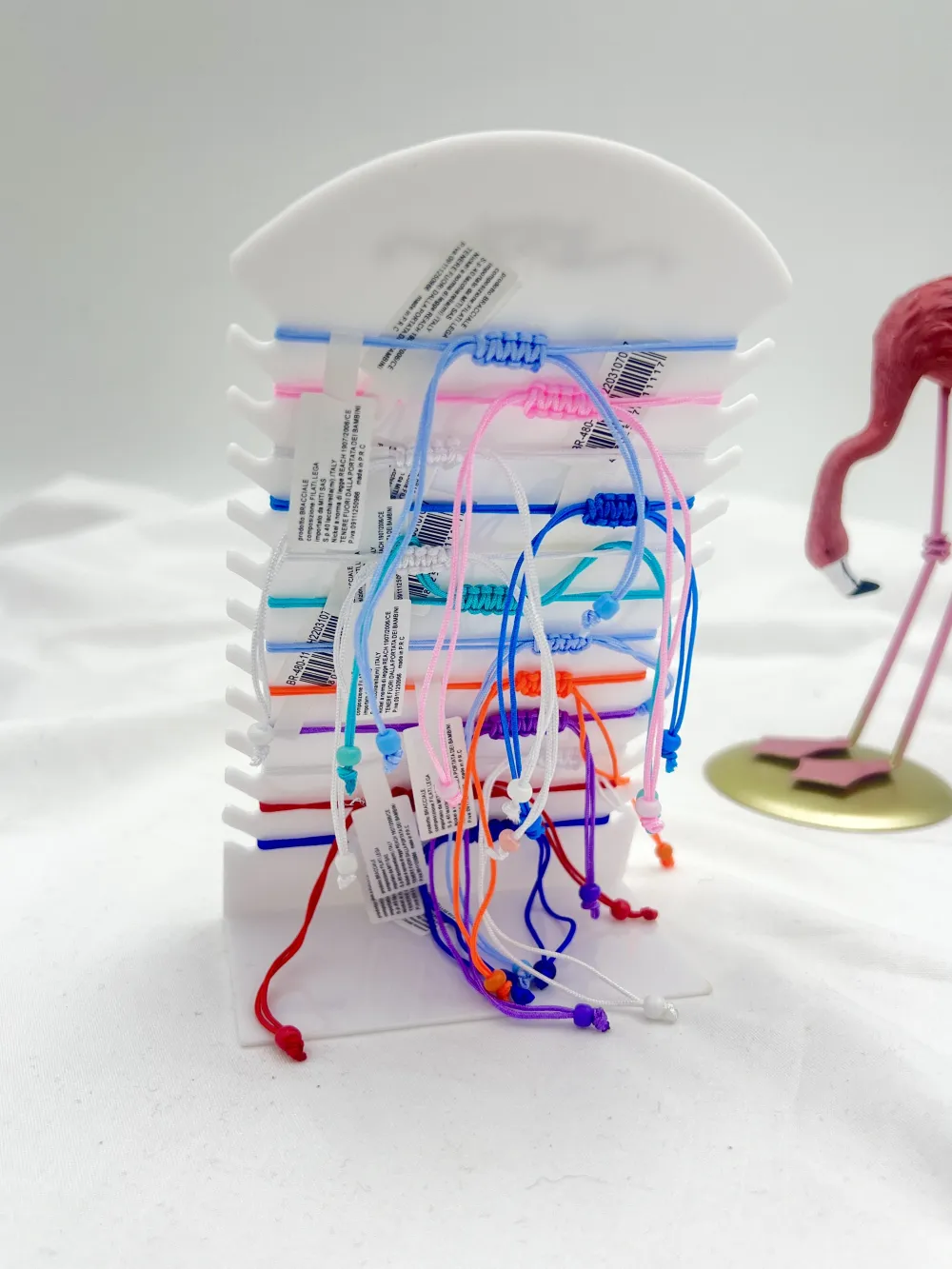 Pesce- Bracciali Elastici in Metallo (Blister da 12Pz) - BPM-480-111